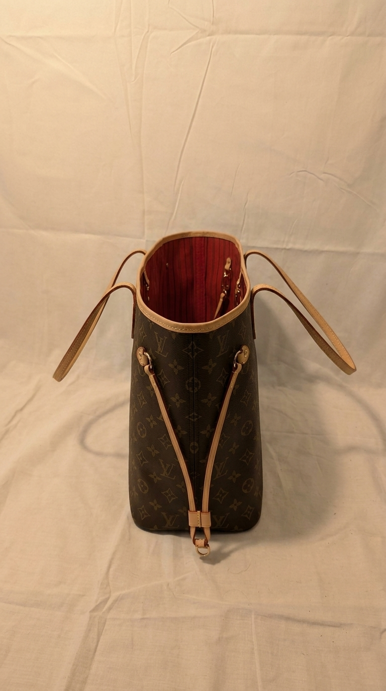 Louis Vuitton Neverfull MM Monogram – Begagnad, mycket gott skick