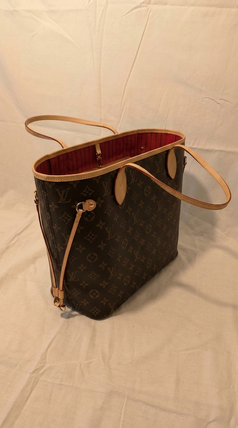 Louis Vuitton Neverfull MM Monogram – Begagnad, mycket gott skick